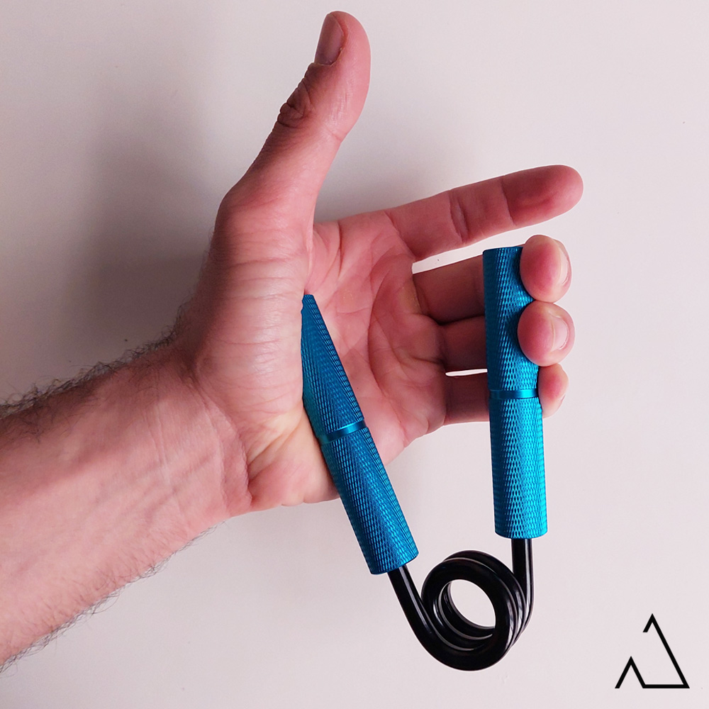 فنر تقویت مچ 120 کیلویی-250 پوندی - استیل - آبی