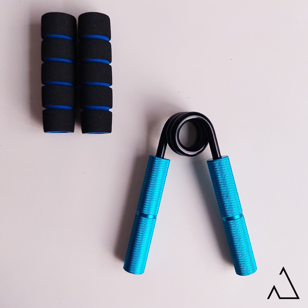 فنر تقویت مچ 120 کیلویی-250 پوندی - استیل - آبی