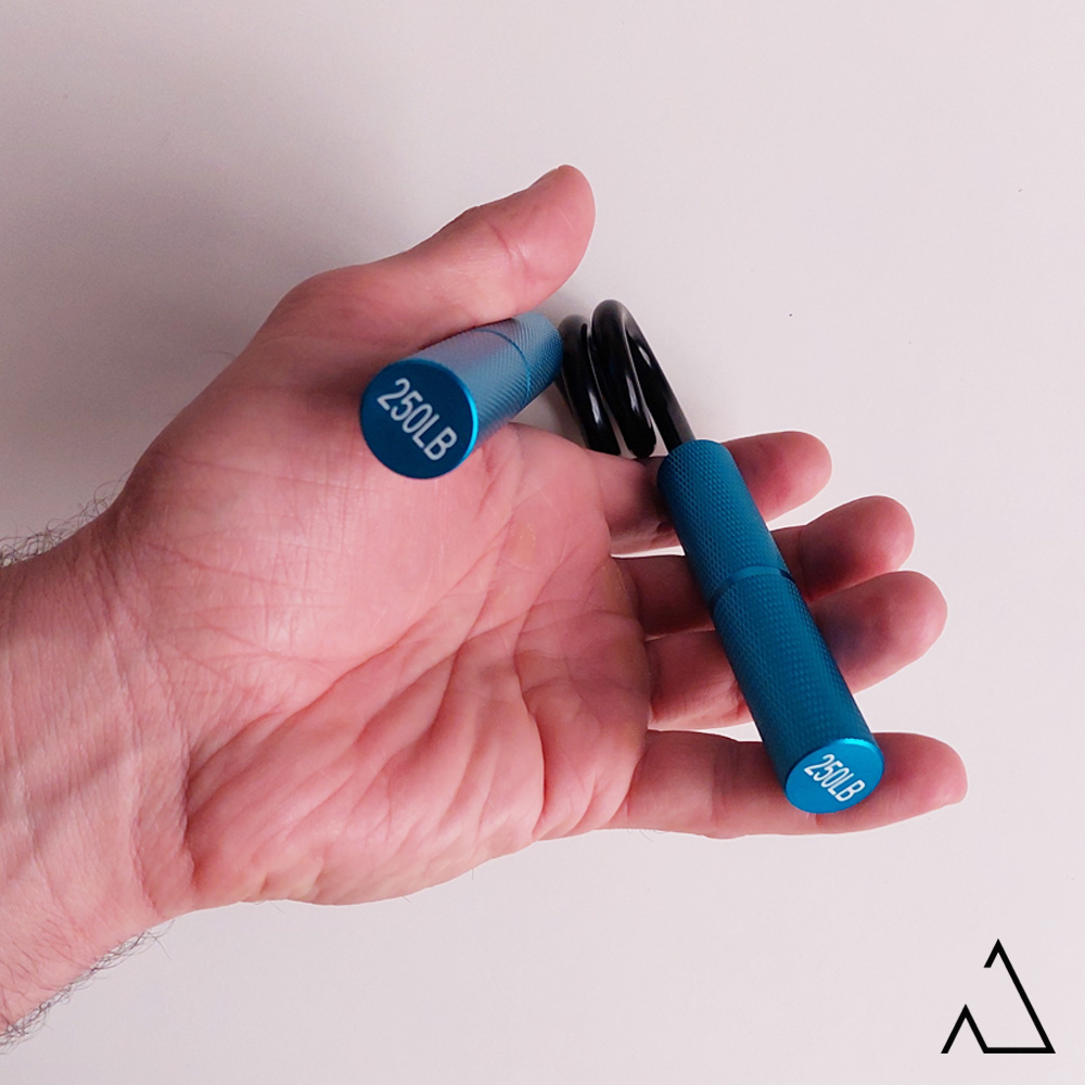 فنر تقویت مچ 120 کیلویی-250 پوندی - استیل - آبی