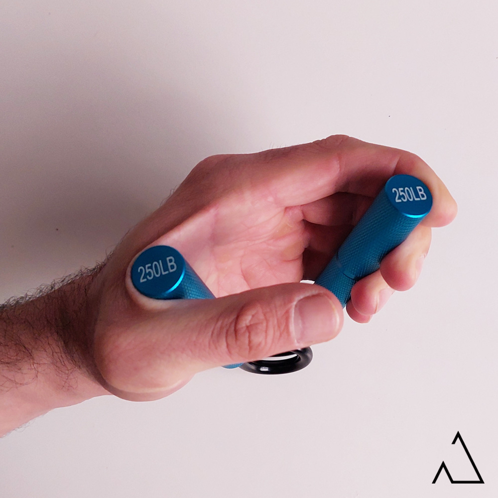 فنر تقویت مچ 120 کیلویی-250 پوندی - استیل - آبی