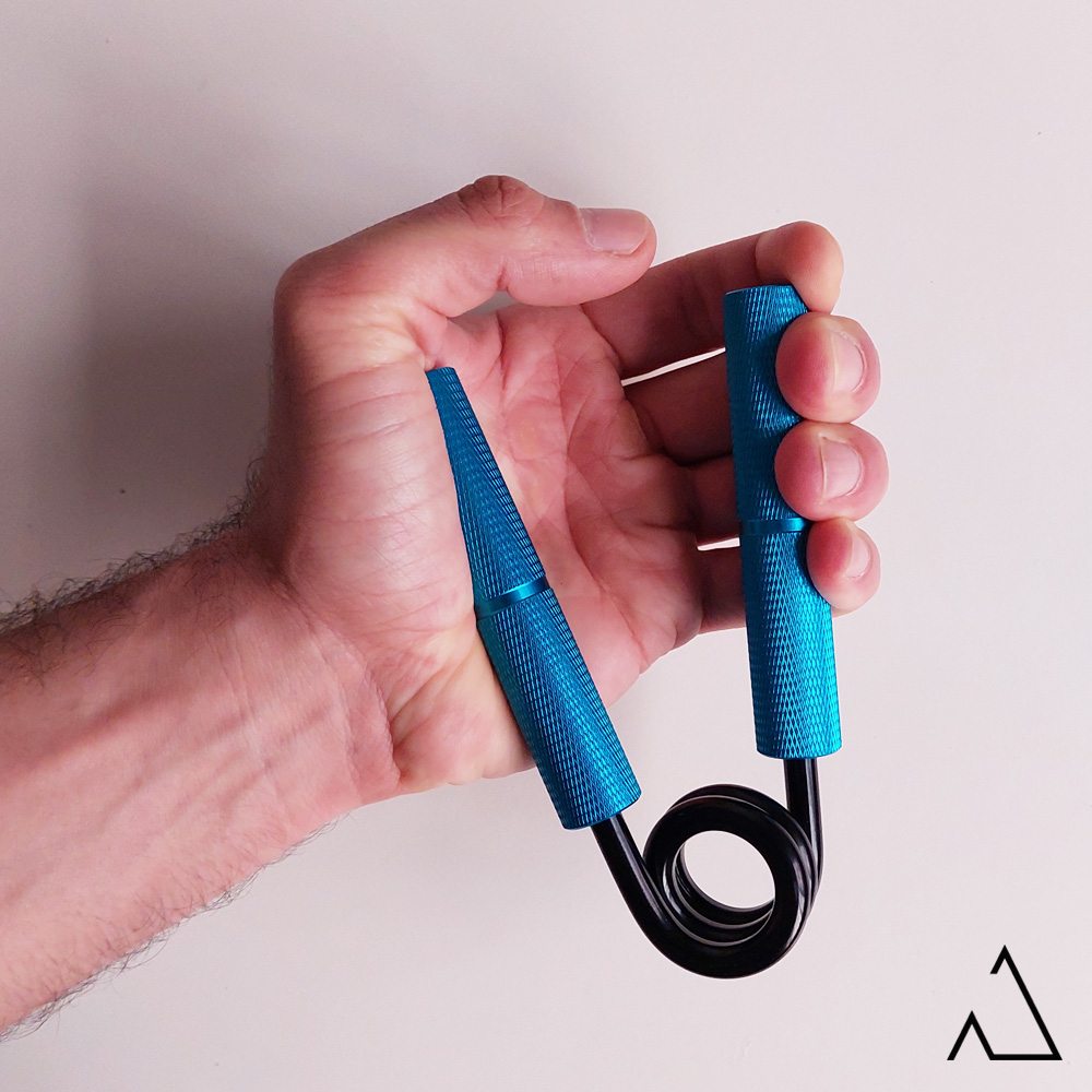 فنر تقویت مچ 120 کیلویی-250 پوندی - استیل - آبی